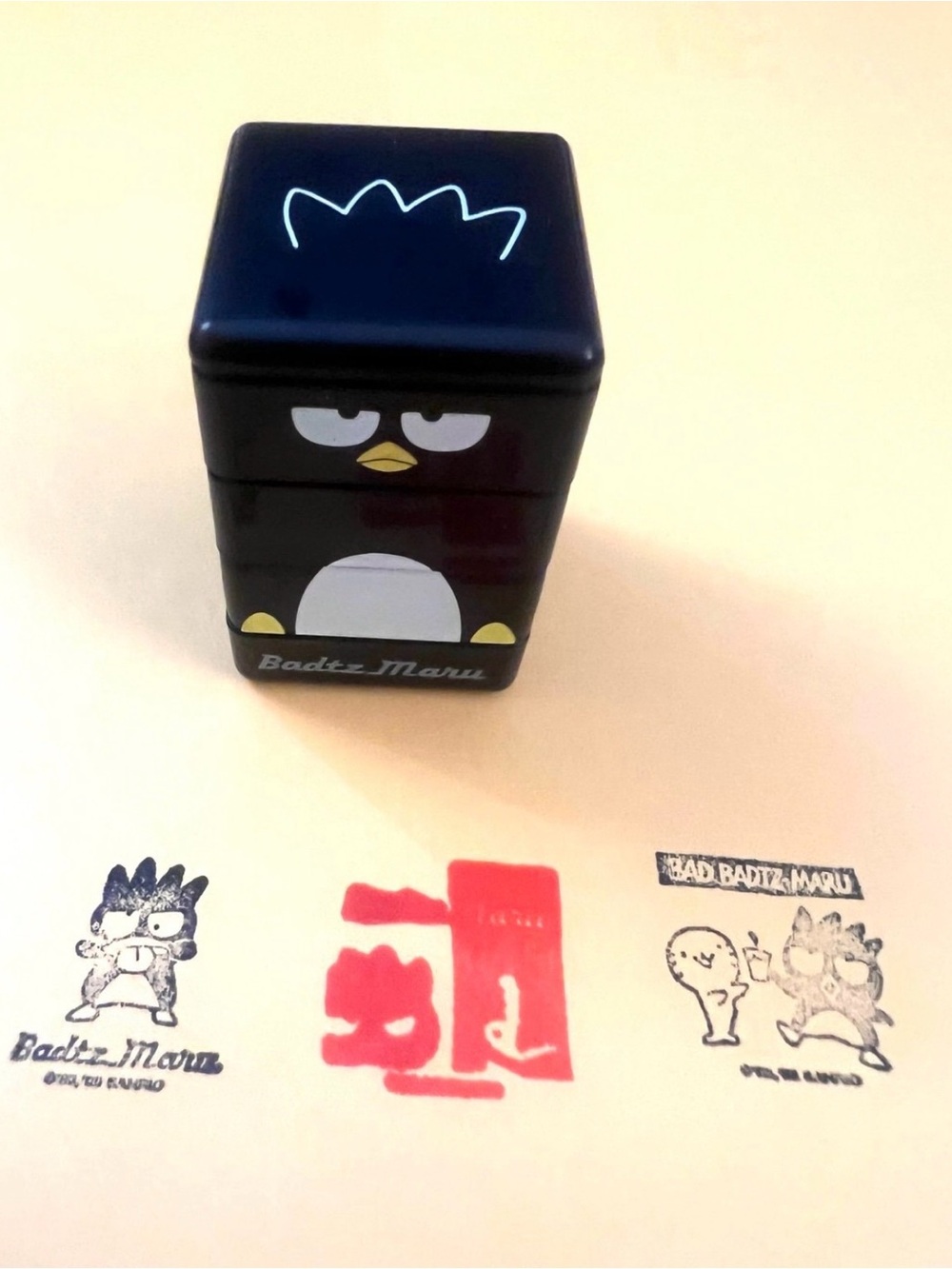 6 Rare Vintage Sanrio Mini Stackable Character Figures Stamp. - Picture 6 of 10